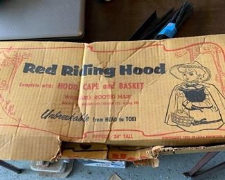 Original box of Red Riding Hood doll