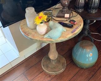 One of several small lamp tables