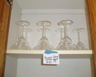 Princess House Margarita Glasses