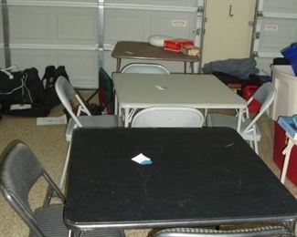 Card Tables & Chairs