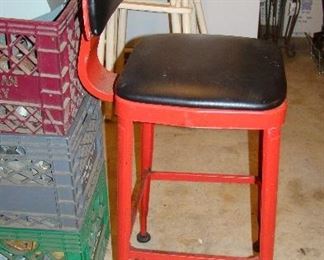 Orange stool