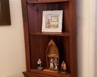 Corner Wood Hutch