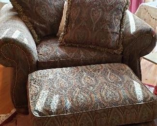 Comfy Chair and Ottoman