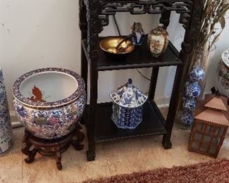 Vast amount of Oriental Pots and Decor Items