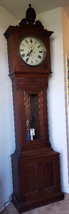 100+ year old Grandfather clock custom made 