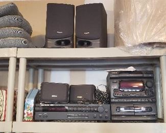 Stereo system and speakers