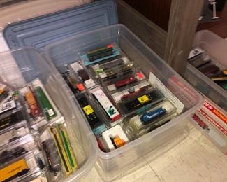 Over 200+ N Gauge Trains, almost all new in the box  Bachmann, Atlas many more