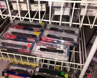 Over 200+ N Gauge Trains, almost all new in the box  Bachmann, Atlas many more