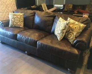 leather sofa, very good condition