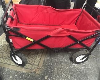 1 of 2 collapsible wagons