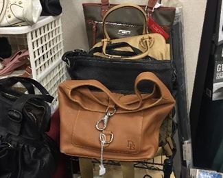 Purses, new and used