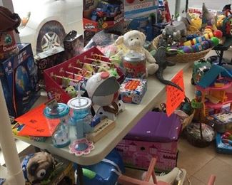 Toys, toys and more toys.