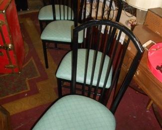 Set of very sturdy metal chairs