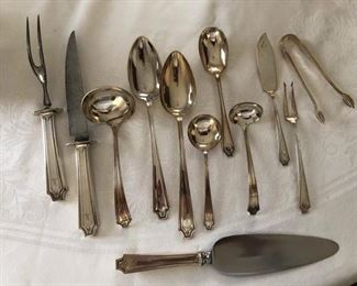 Whiting “King Albert” sterling silver serving pieces!
