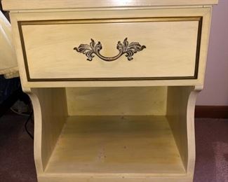 Vintage nightstand with...