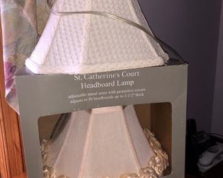 Headboard lamps