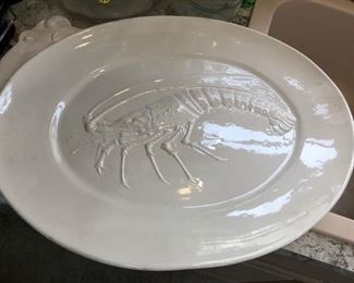 Lobster serving platter