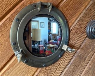 Vintage port whole mirror