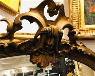 LARGE FRENCH MIRROR