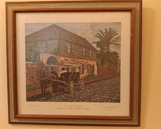 Signed lithograph