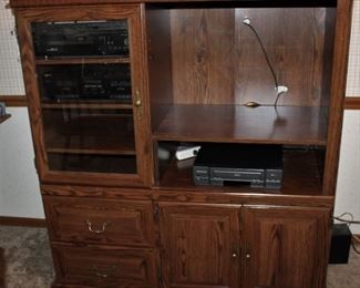 Entertainment Center.  Lots of room.