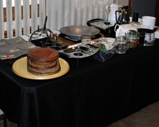 Miscellaneous appliances, kitchen ware and more.