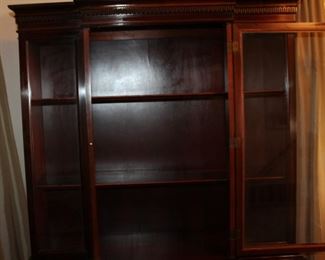 Antique hutch display case.