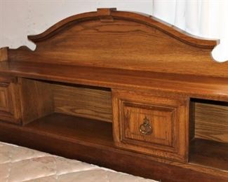 Birch wood  Headboard