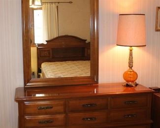 Birchwood  Dresser W/ Mirror