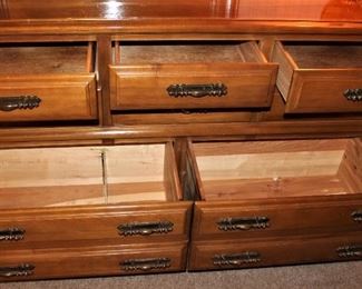 Birchwood Dresser Open