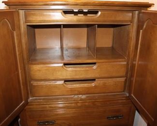 Birchwood  Lingerie Cabinet open