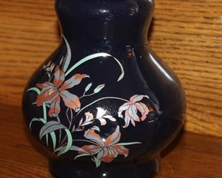Hand Painted Oil Lamp Base