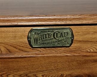 White Clad Oak Ice Box