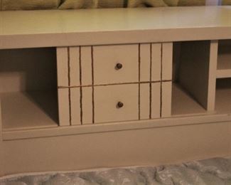 Vintage headboard close up