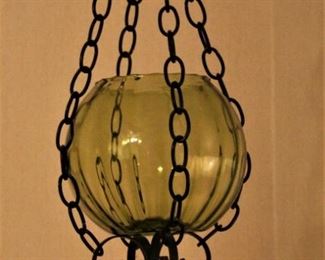 Decorative hanger close up