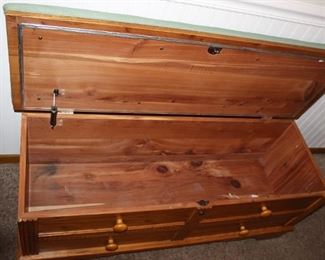 Cedar Chest Inside Storage