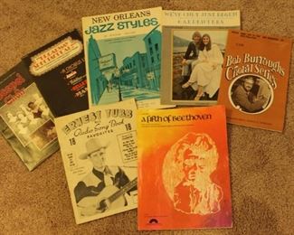 Vintage Sheet Music