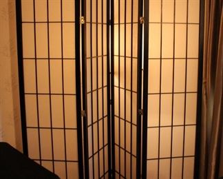 Rice Paper Room Divider