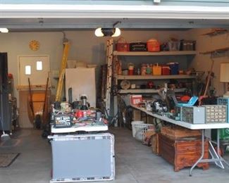 Garage is packed Full