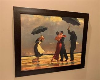 The Singing Butler art print by Jack Vetrianno