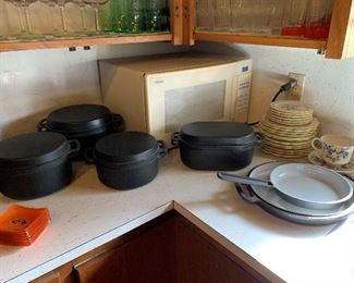 Vintage Lauffer Cast Iron Cookware