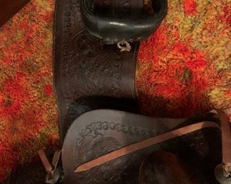 Saddle King of America Mfg By Ozark Leather Co. St. Louis, Mo.