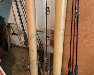 Fishing Poles - Vintage and New