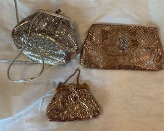 Vintage Whiting and Davis Mesh Purses