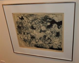 Lee Chesney signed lithograph
