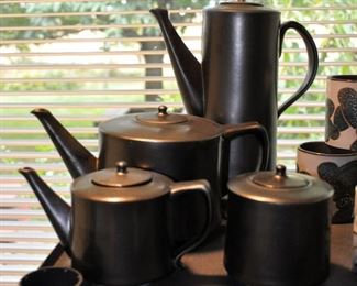 Coffee & tea set by Donald Frith