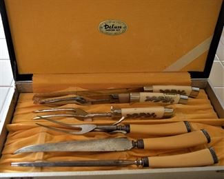 Deluxe Carving Set Vintage