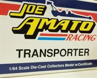 1992 Joe Amato Racing Transporter Made By Ertl For Race Image Absolute Mint