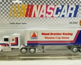 1/64 Wood Brother Racing Team Semi Truck (made By Ertl) 1990