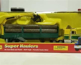Maisto Super Haulers By Mighty Motors Auto Transport Truck 1:43 Nosmib
